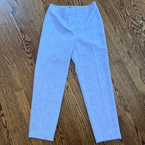 Ann Taylor high rise slim fit ankle pant in light purple